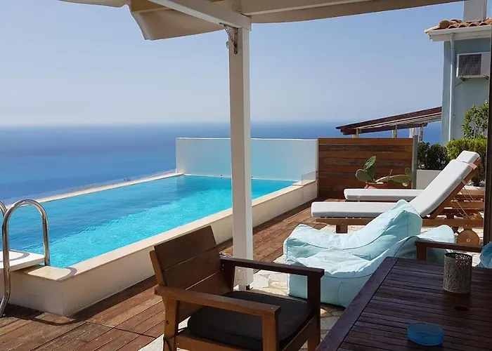 别墅 White Lefkada Kalamítsi
